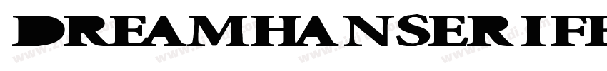 DreamHanSerifExpCN W字体转换